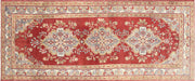 Vintage Turkish Oushak Carpet - 4'8" x 11'7"