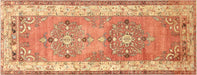 Vintage Turkish Oushak Carpet - 4'8" x 12'4"