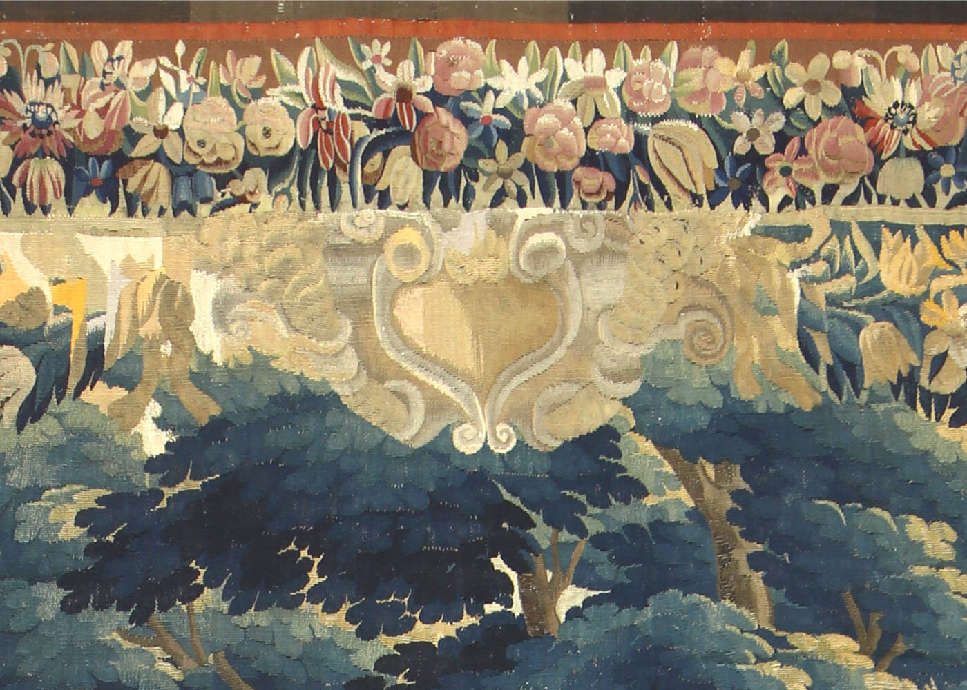 Antique Flemish Tapestry - 6'6" x 9'4"