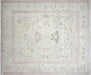Semi Antique Turkish Oushak Carpet - 10'11" x 13'5"