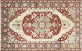 Vintage Turkish Oushak Rug - 5'11" x 9'4"