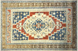 Vintage Turkish Oushak Rug - 7'7" x 11'