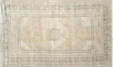 Vintage Turkish Oushak Carpet - 6'3" x 10'2"