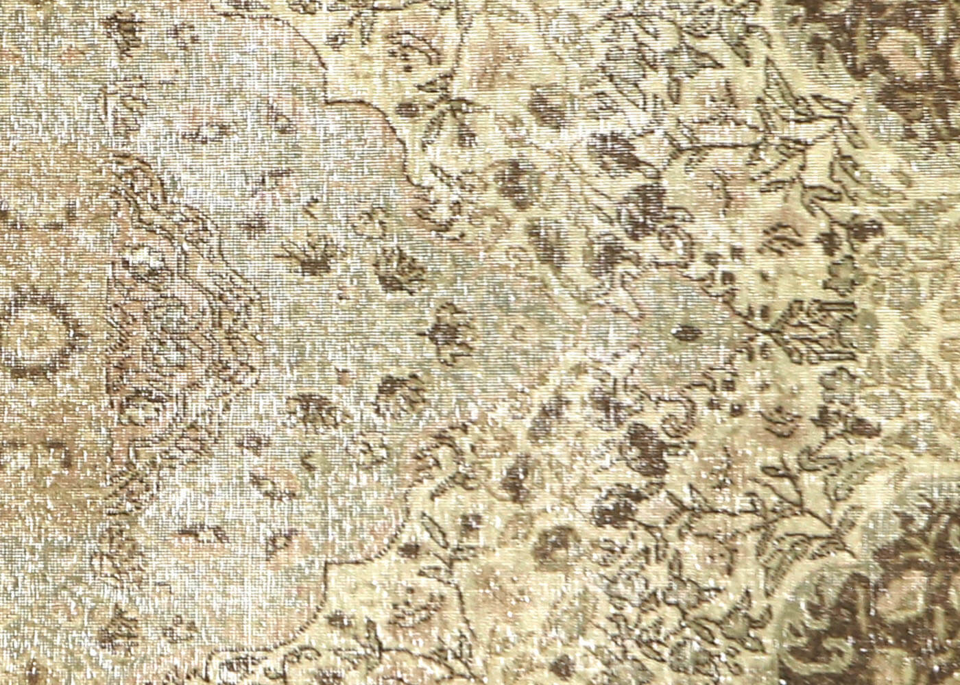 Vintage Turkish Oushak Rug - 4'3" x 6'7"