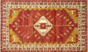 Vintage Turkish Oushak Rug - 5'7" x 9'4"