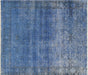 Vintage Turkish OverDyed Rug - 4'1" x 4'9"
