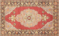 Vintage Turkish Oushak Rug - 7'1" x 11'2"