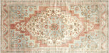 Vintage Turkish Oushak Rug - 4'11" x 10'2"