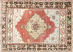 Vintage Turkish Oushak Rug - 5'4" x 7'4"