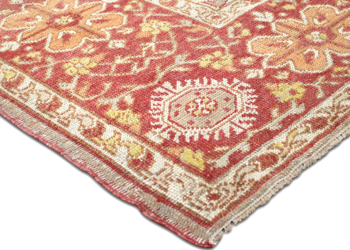 Semi Antique Turkish Oushak Rug - 8'3" x 12'7"