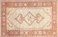 Semi Antique Turkish Oushak Rug - 8'3" x 12'7"