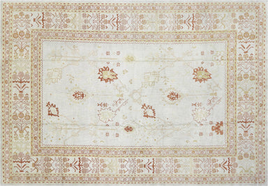 Recently Woven Turkish Oushak Carpet - 10'3" x 14'7"