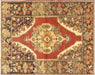 Vintage Turkish Oushak Rug - 4'2" x 5'3"