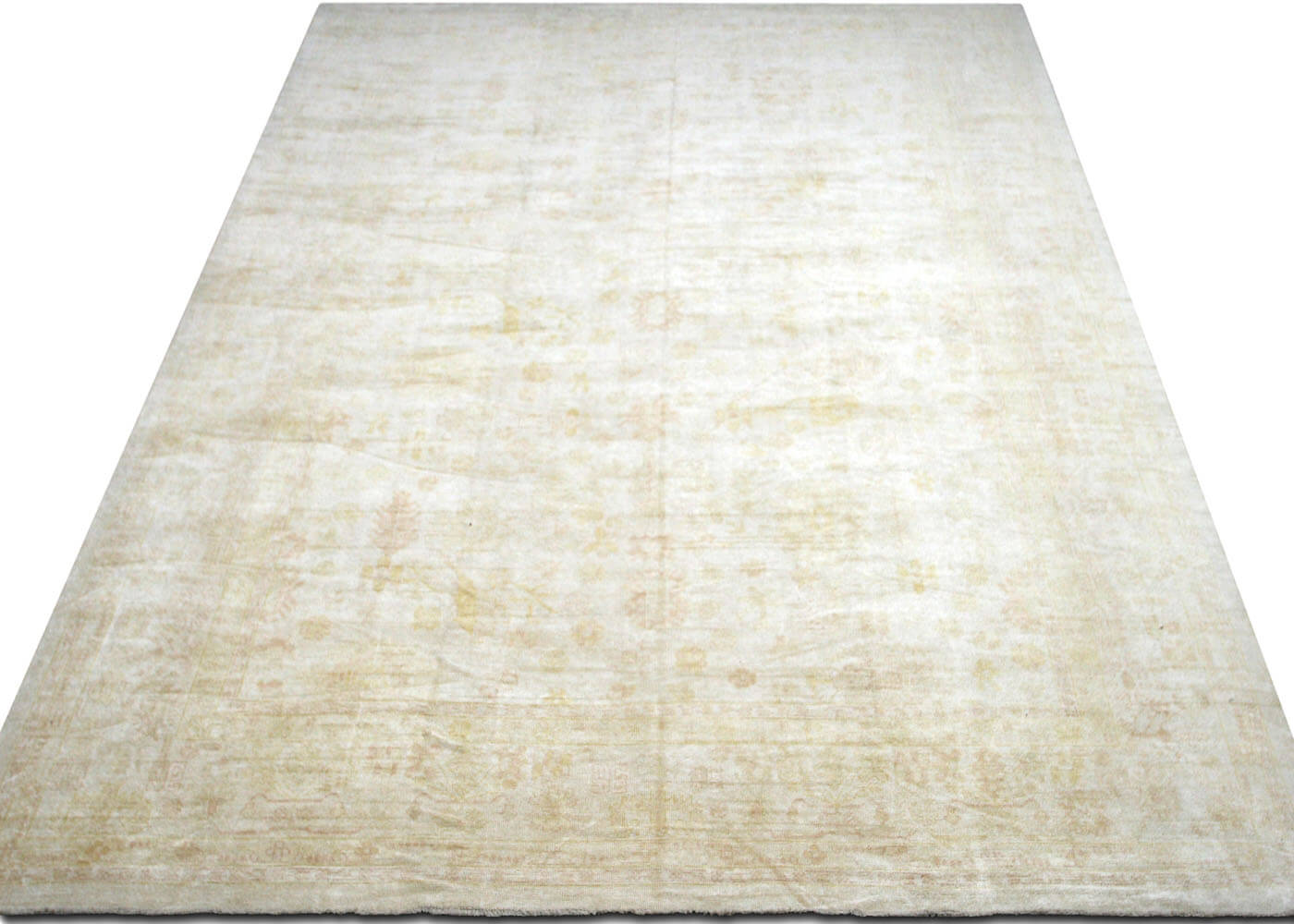 Vintage Turkish Oushak Rug - 14'3" x 20'