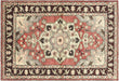 Vintage Turkish Oushak Rug - 3'10" x 5'11"