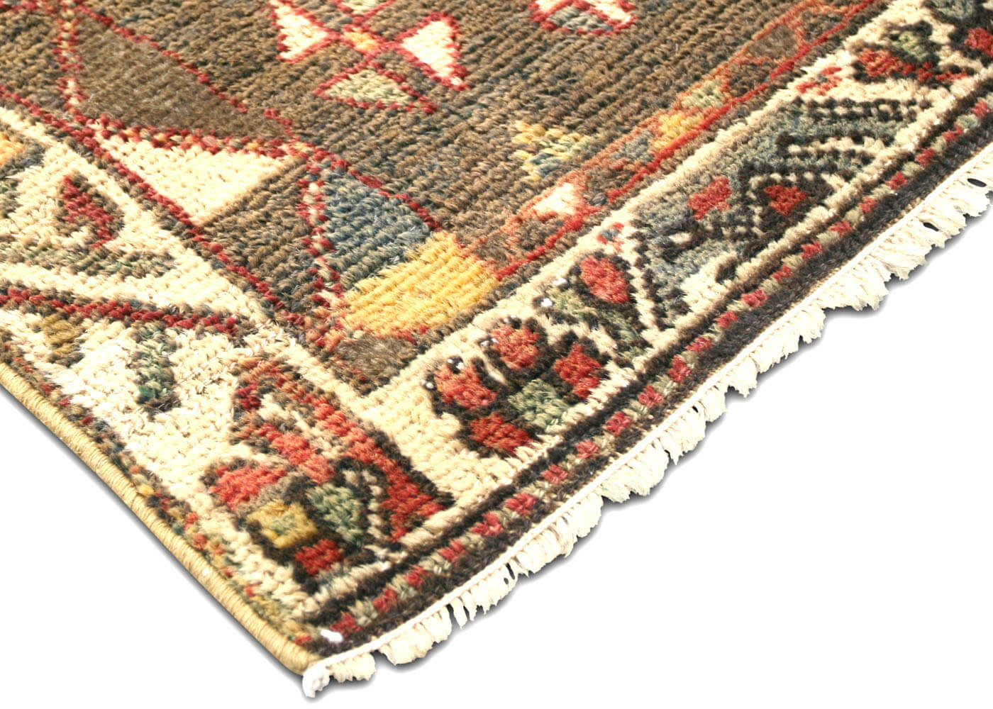 Vintage Turkish Oushak Runner - 2'5" x 12'8"