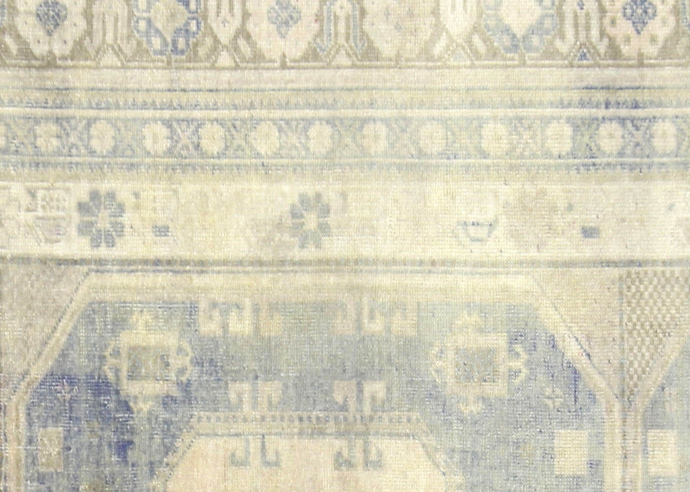 Vintage Turkish Oushak Rug - 5'7" x 9'1"