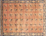 Vintage Turkish Oushak Carpet - 9'8" x 12'1"