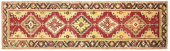 Vintage Turkish Oushak Runner - 3'5" x 12'1"