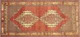 Vintage Turkish Oushak Rug - 5'2" x 11'4"