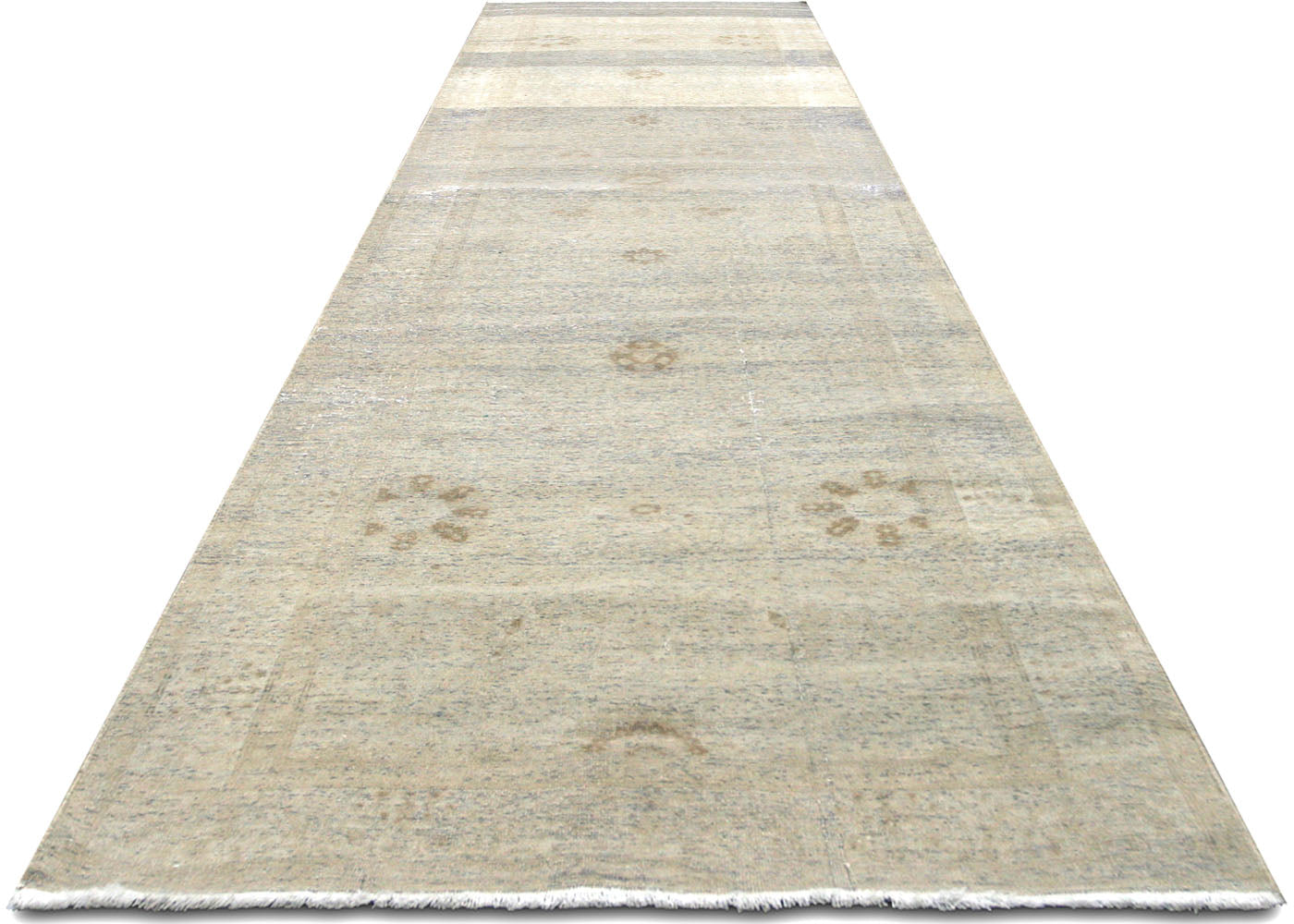 Vintage Persian Tabriz Runner - 2'11" x 11'11"