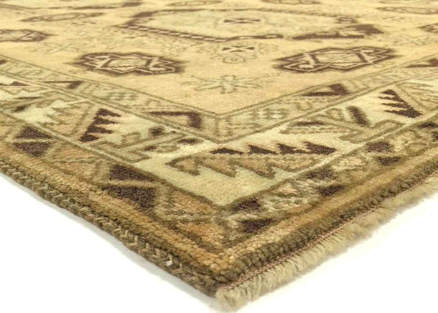 Vintage Turkish Oushak Runner - 3'2" x 11'11"