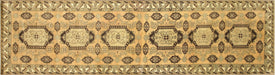 Vintage Turkish Oushak Runner - 3'2" x 11'11"