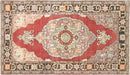 Vintage Turkish Oushak Rug - 5'7" x 9'7"