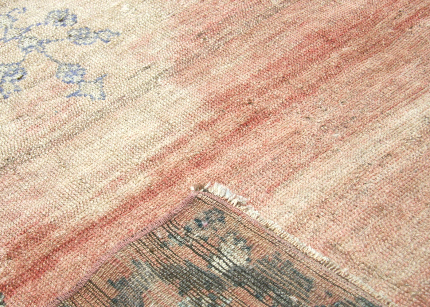 Vintage Turkish Oushak Rug - 6'7" x 9'4"