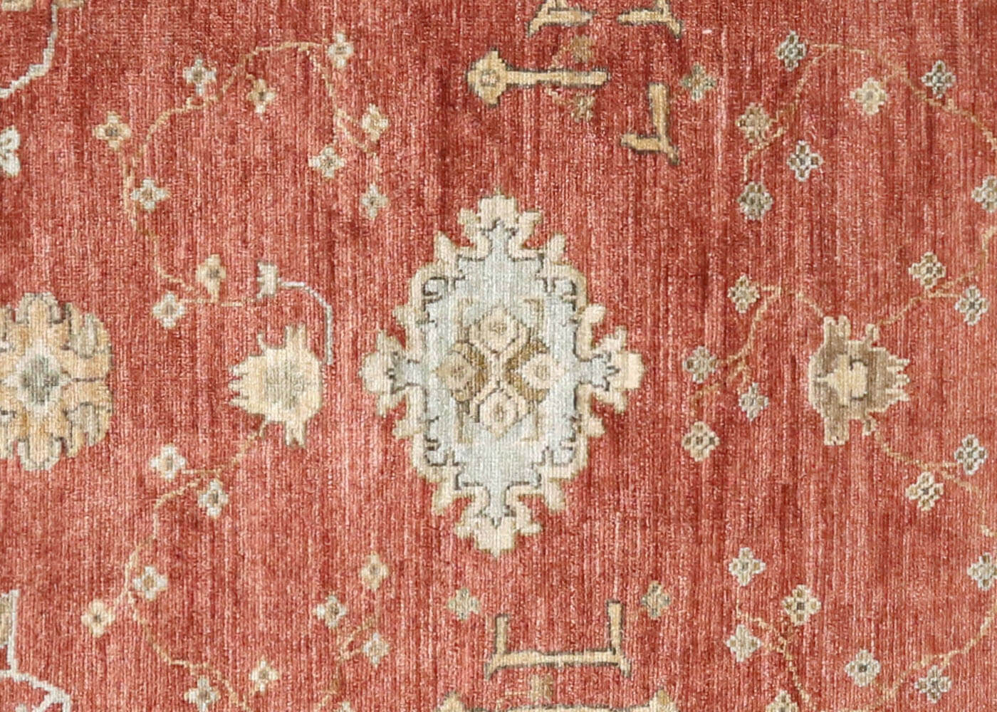 Vintage Turkish Oushak Rug - 10'11" x 15'9"