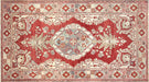 Vintage Turkish Oushak Rug - 4'4" x 7'9"