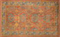 Antique Turkish Oushak Rug - 8'4" x 12'9"