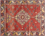 Vintage Turkish Oushak Rug - 5'5" x 6'7"