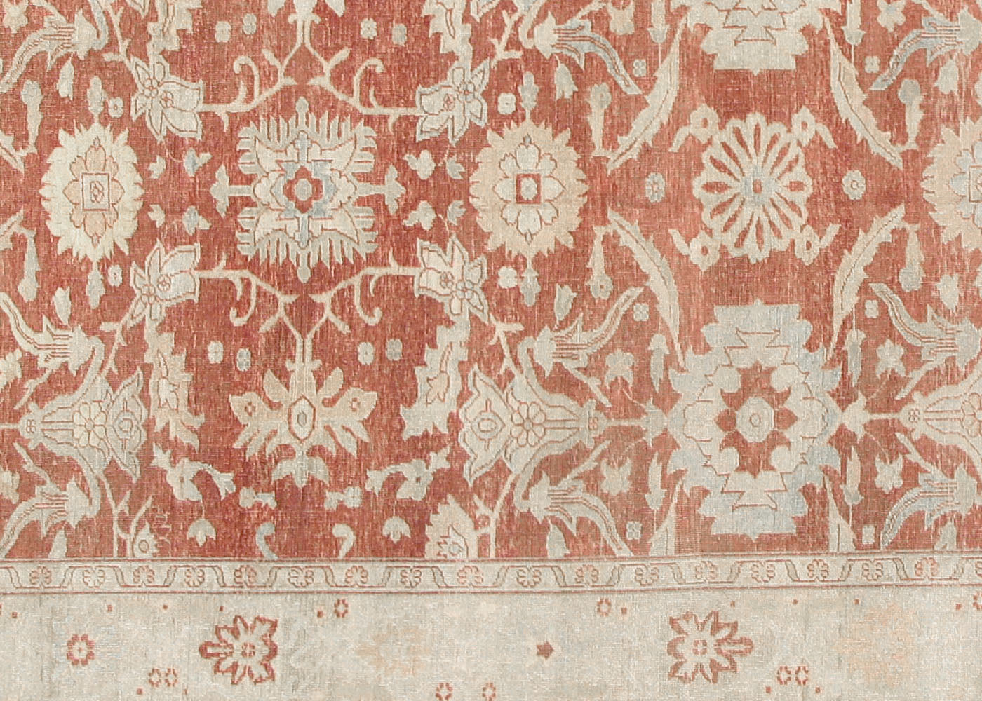 Vintage Egyptian Tabriz Rug - 6'1" x 21'5"