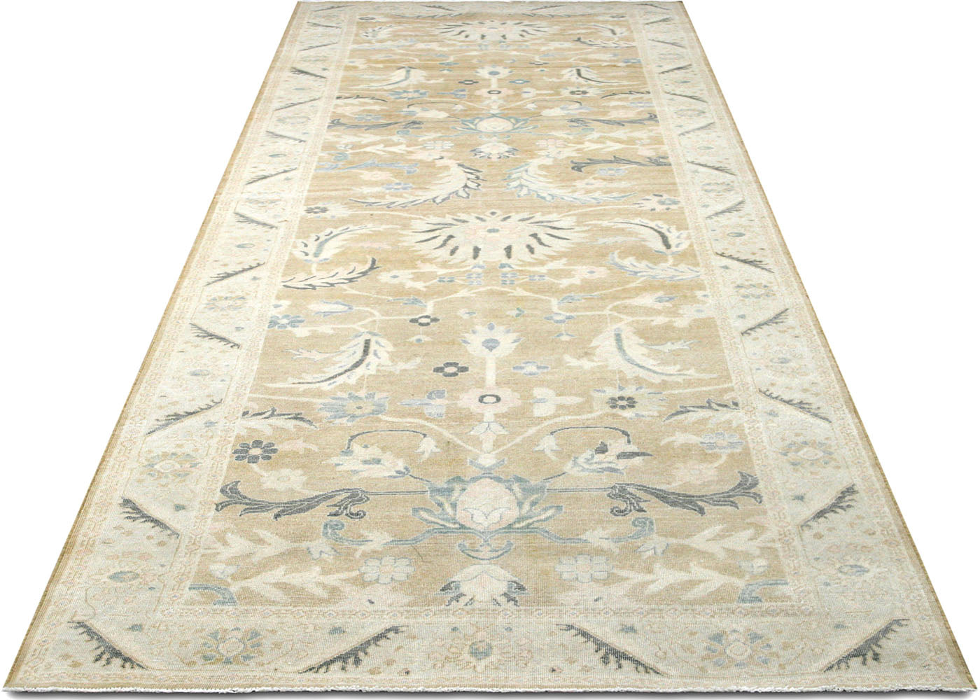 Vintage Egyptian Sultanabad Rug - 4'11" x 14'10"