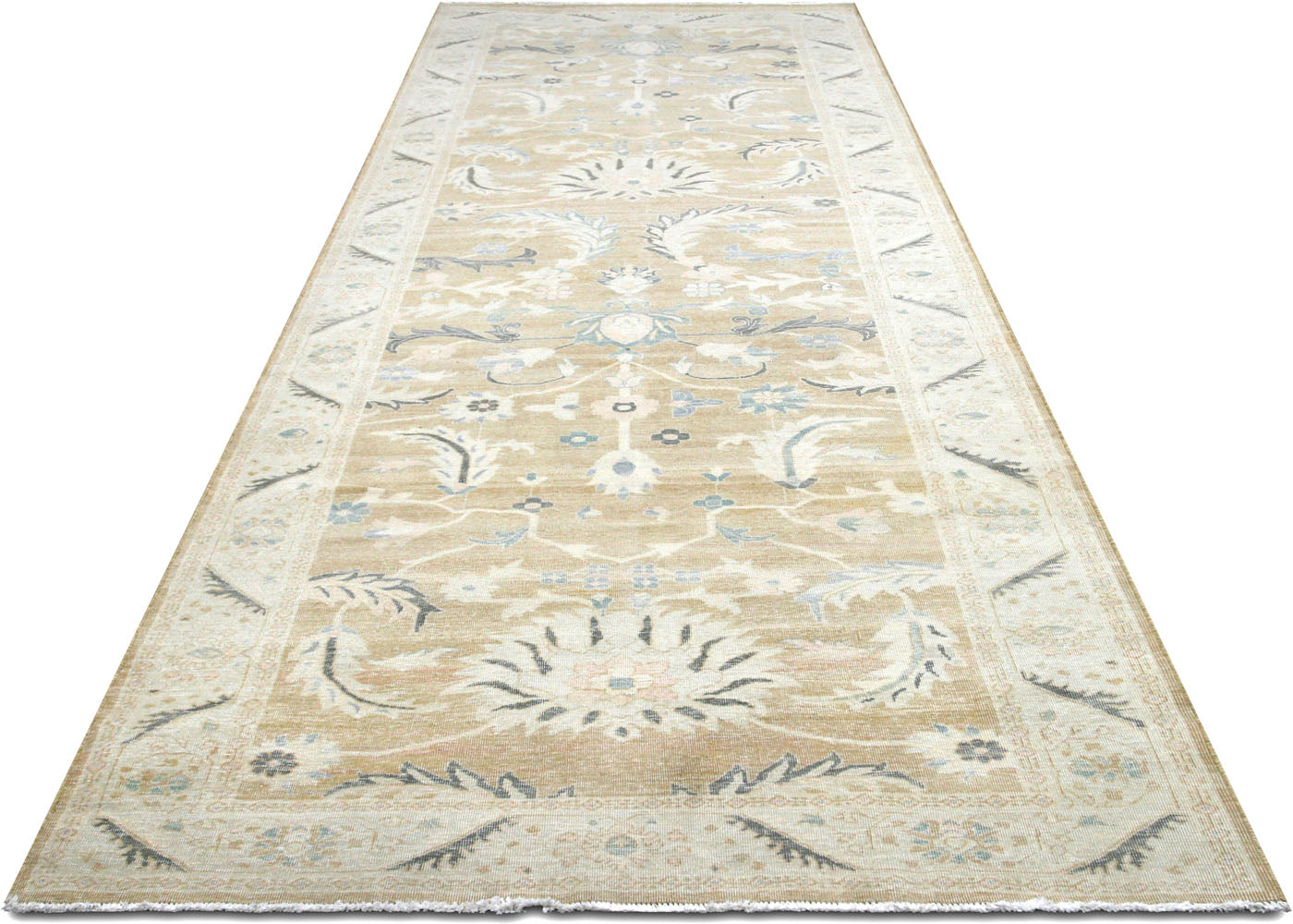 Vintage Egyptian Sultanabad Rug - 4'11" x 14'10"