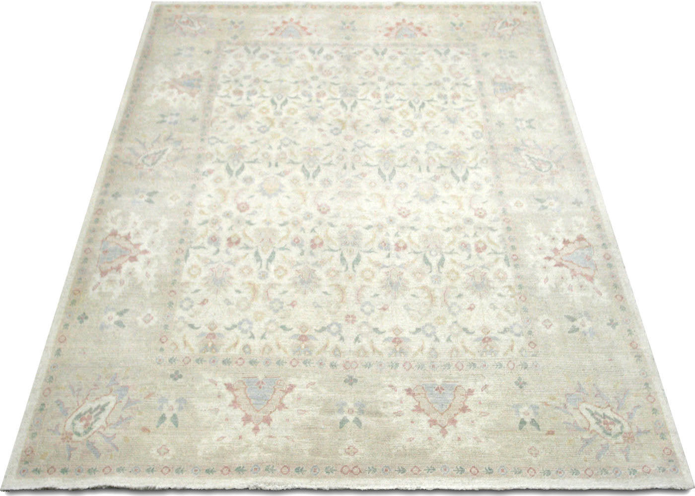 Vintage Egyptian Oushak Rug - 8' x 10'2"