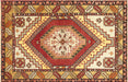 Vintage Turkish Oushak Rug - 3'9" x 5'9"