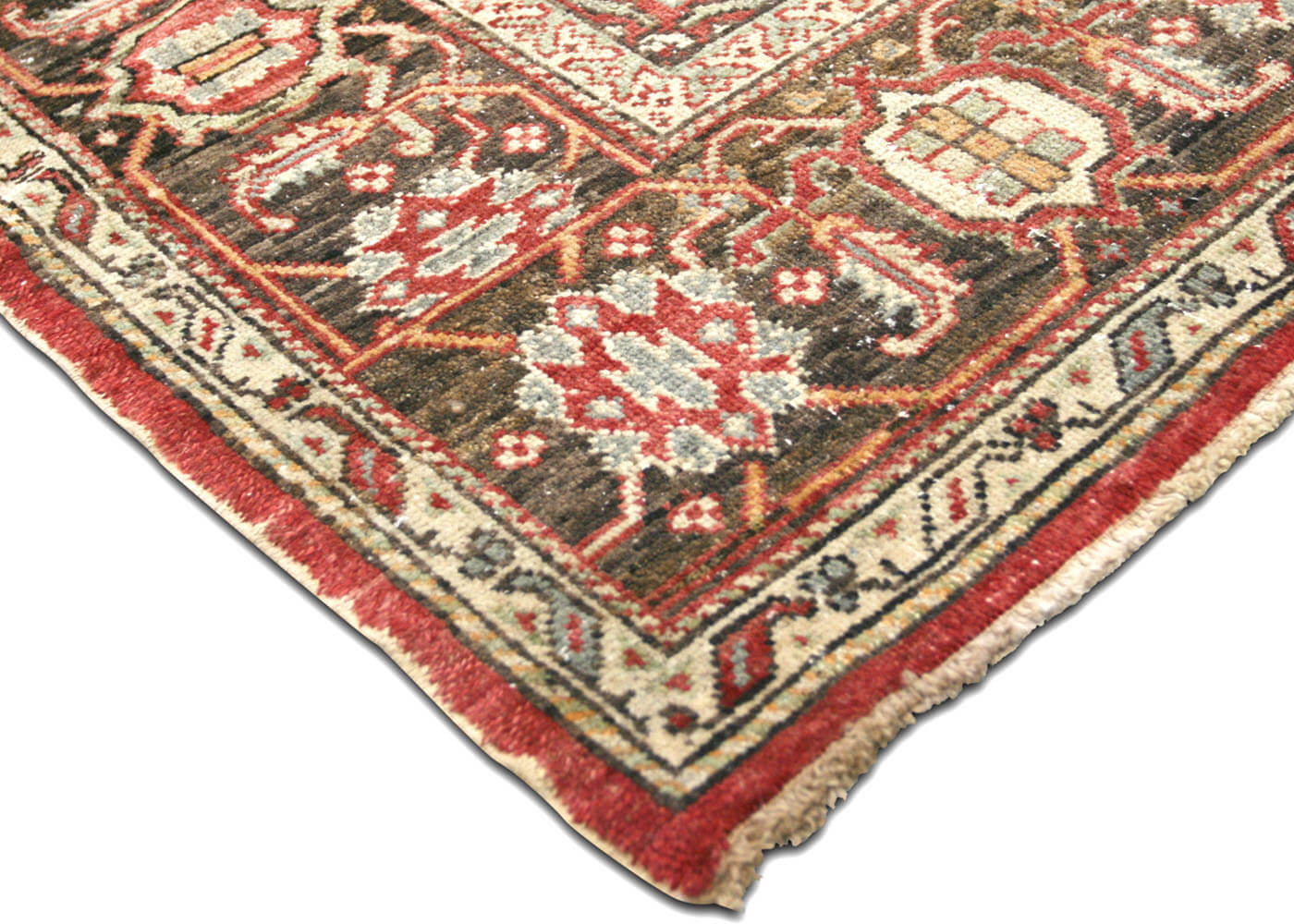 Vintage Turkish Oushak Rug - 5'8" x 13'9"