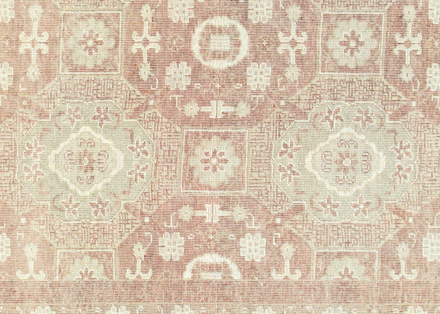 Vintage Uzbek Khotan Rug - 8'2" x 10'3"