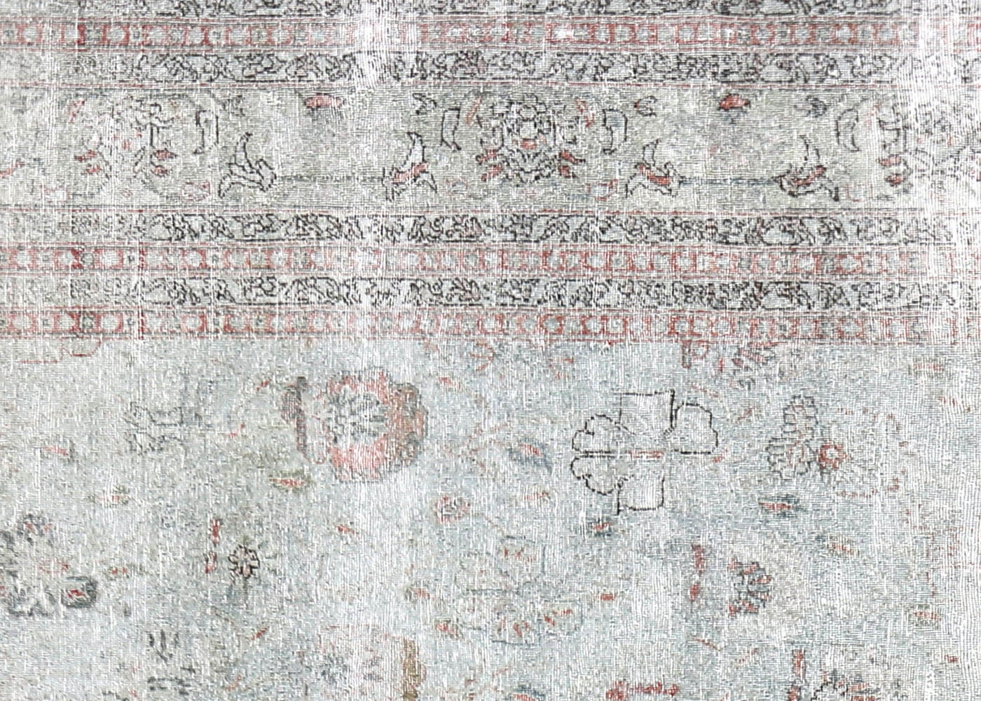 Vintage Egyptian Tabriz Rug - 11'8" x 14'6"