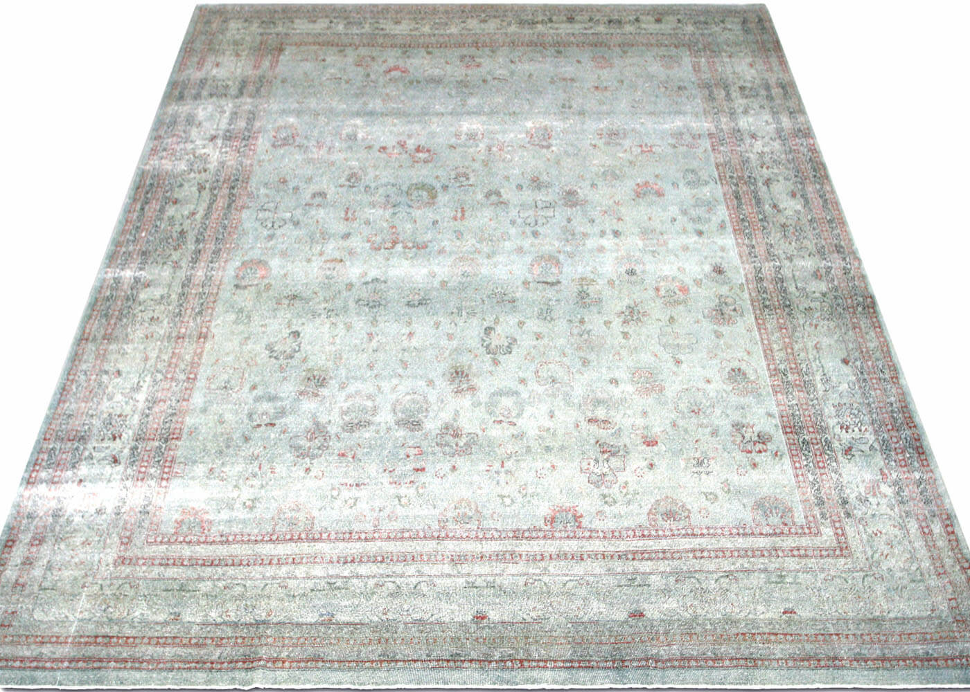 Vintage Egyptian Tabriz Rug - 11'8" x 14'6"