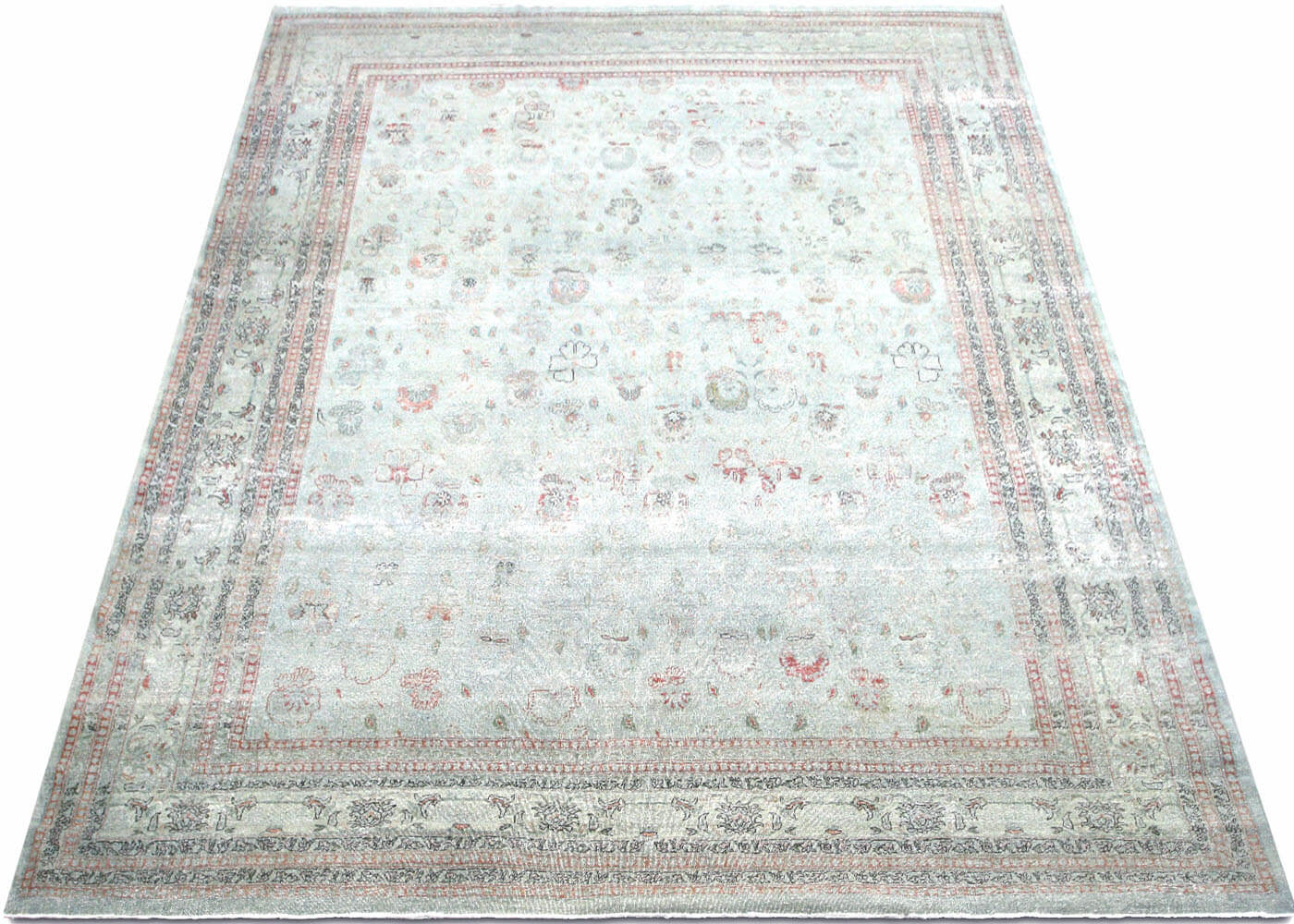 Vintage Egyptian Tabriz Rug - 11'8" x 14'6"