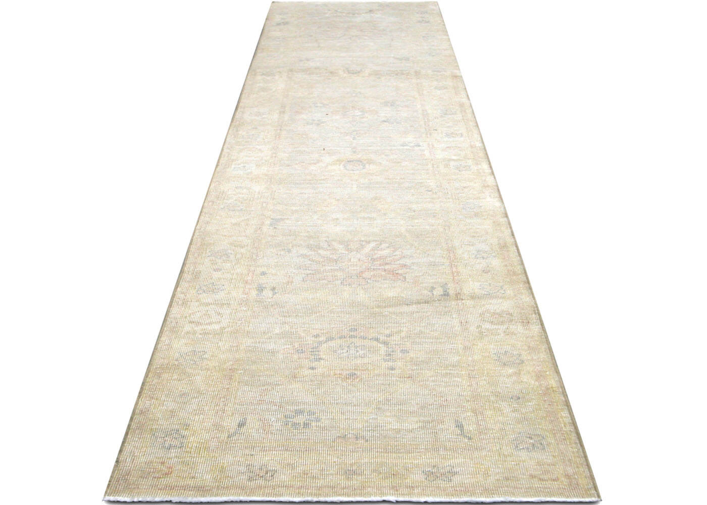 Vintage Egyptian Tabriz Runner - 2'4" x 10'