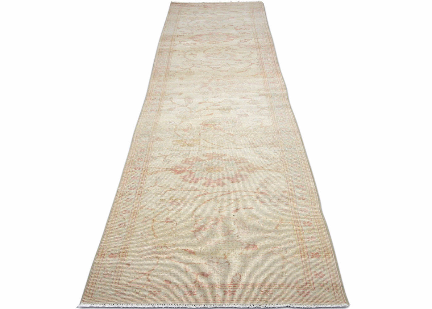 Vintage Egyptian Tabriz Runner - 2'5" x 13'7"