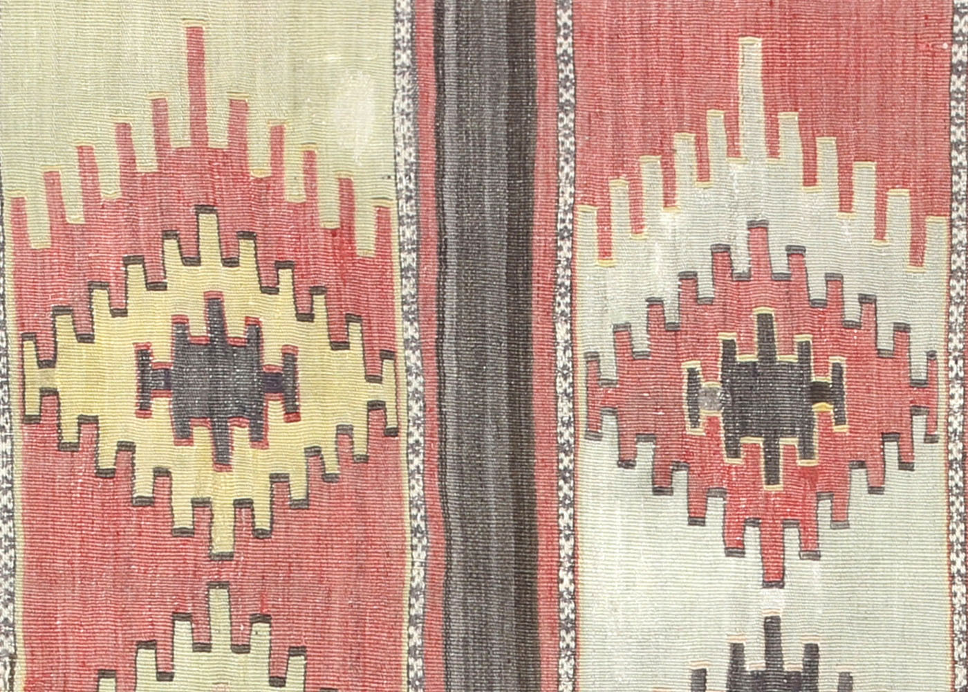 Vintage Turkish Kilim - 5'2" x 6'8"