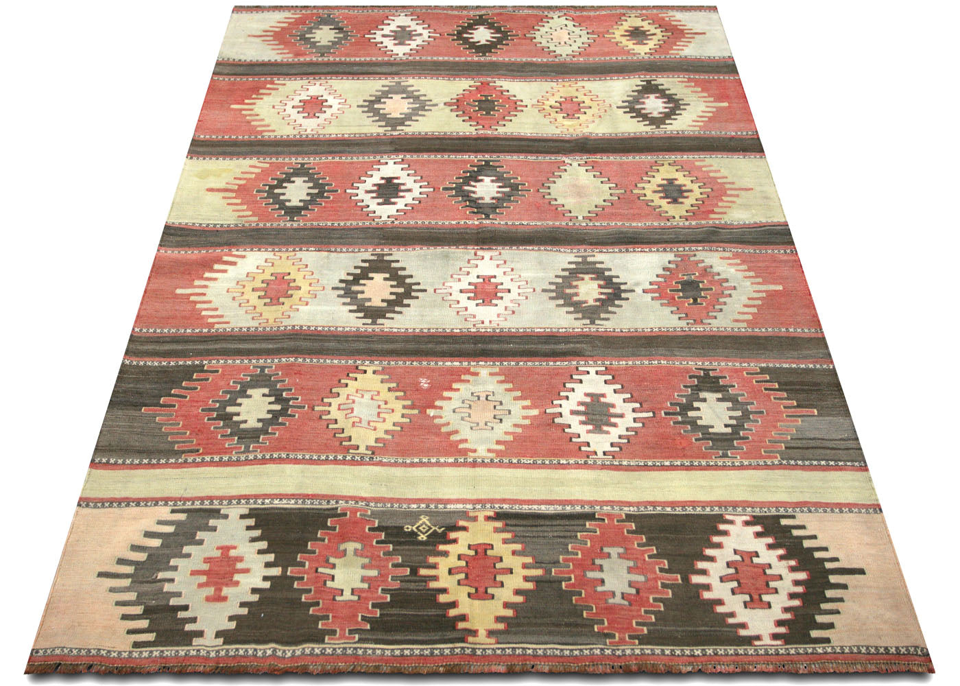 Vintage Turkish Kilim - 5'2" x 6'8"