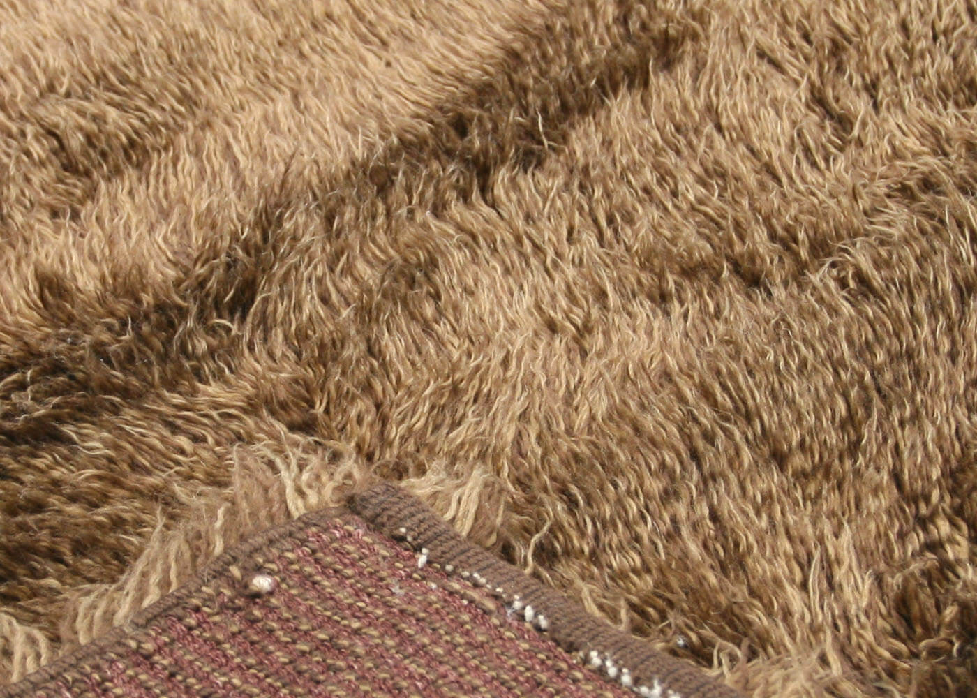 Vintage Turkish Shag Rug - 6'4" x 8'