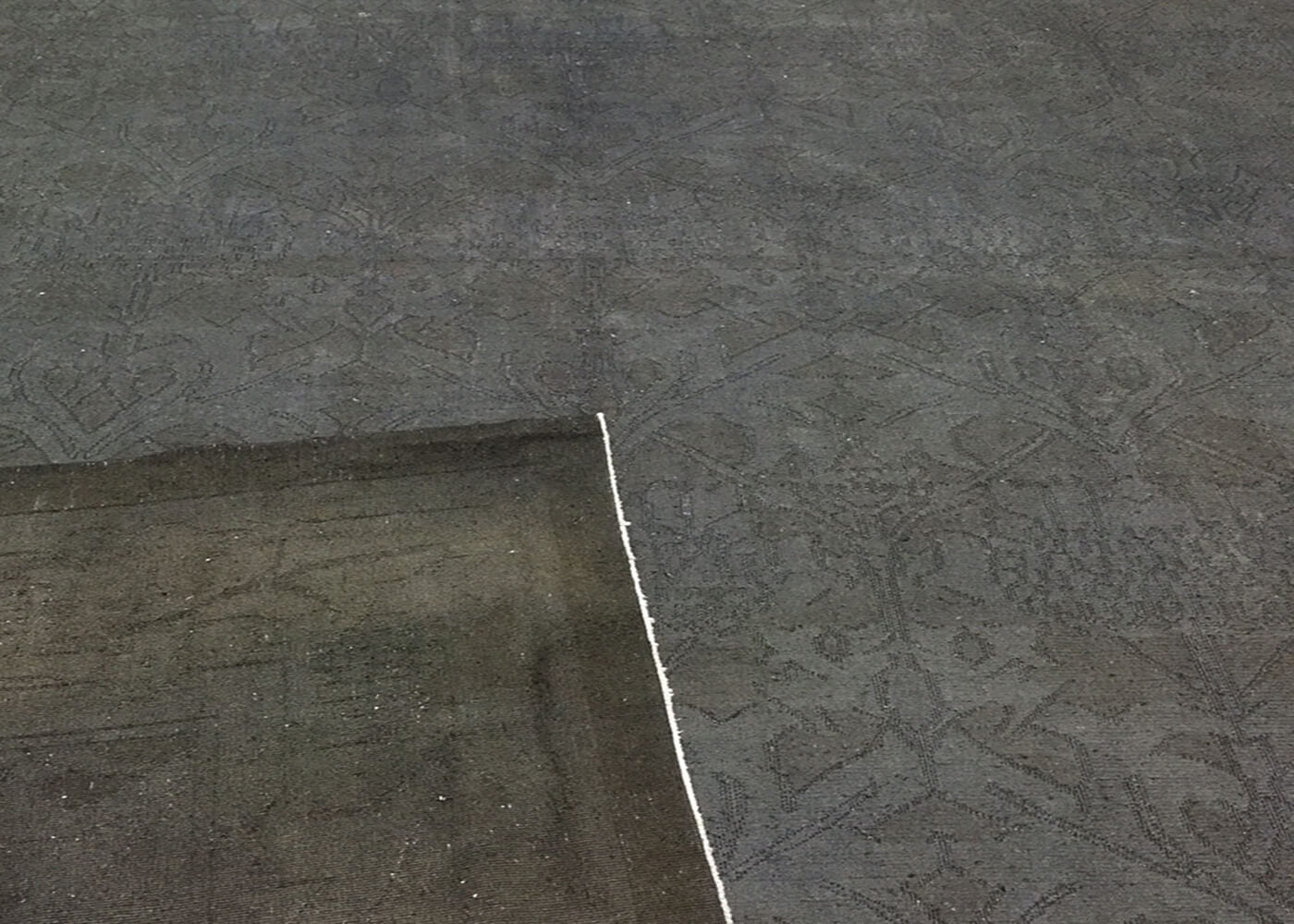 Vintage Afghan Soumak OverDyed Rug - 12'1" x 16'9"