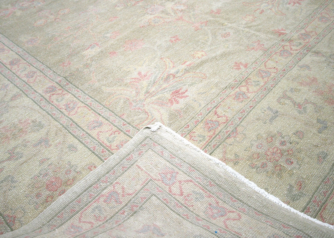 Vintage Turkish Oushak Rug - 11'8" x 17'10"